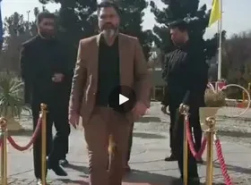 لحظه ورود مشاور شهردار کرمانشاه سوژه فضای مجازی شد + فیلم