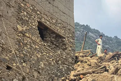 عکس‌هایی از زلزله در شرق افغانستان (۱۰ شهریور ۱۴۰۴)