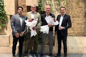 گاریدو، سرمربی جدید پرسپولیس وارد تهران شد + فیلم