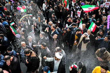 راهپیمایی 22 بهمن در مشهد - 3