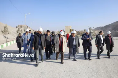 گزارش تصویری | بازدید شهردار مشهد از کارخانه‌های تولید آسفالت و بتن شهید مجیدی و پروژه احداث دوربرگردان غیرهم‌سطح شرقی ابوطالب
