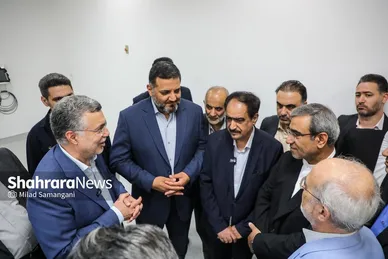 گزارش تصویری | افتتاح ۳۳ پروژه بهداشتی، درمانی، دانشجویی و فرهنگی با حضور وزیر بهداشت در خراسان رضوی