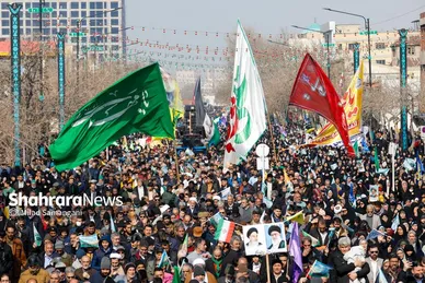 گزارش تصویری | اجتماع عظیم منتظران ظهور در مشهد (۲۶ بهمن ۱۴۰۳)