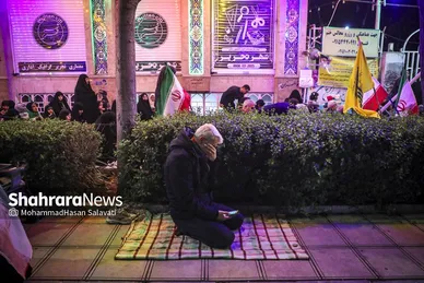گزارش تصویری | شصت‌ودومین شب حضور حماسی مردم مشهد در خیابان‌ها (۱۱ اردیبهشت ۱۴۰۵)