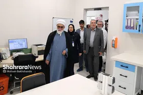 مراسم افتتاح مرکز درمان ناباروری بیمارستان رضوی