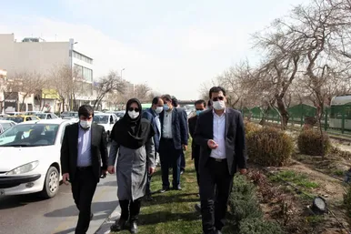 بازدید سرزده  سیدعبدالله ارجائی شهردار مشهدالرضا(ع) از طرح شهرتکانی نوروز ١٤٠١