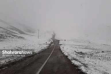 طبیعت زمستانی روستای آبقد