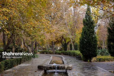 طبیعت پاییزی بوستان های مشهد