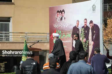 گزارش تصویری | پویش ملی نهال امید با حضور تولیت آستان قدس رضوی