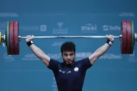 ضرب طلای یک‌ضرب وزنه‌برداری به نام ایران در ریاض