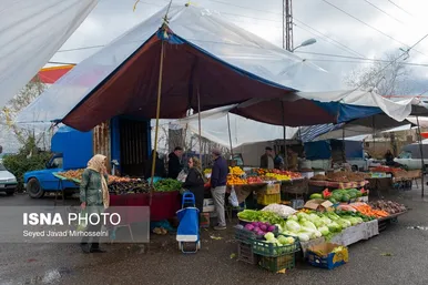ایران زیباست | بازار محلی سیاهکل