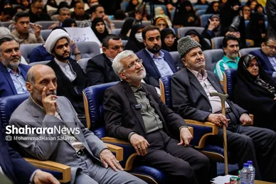 گزارش تصویری | همایش مردمی «مشهد، قلب تپنده مقاومت» با حضور سعید جلیلی