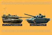 درباره تانک هایی که نقشی سرنوشت ساز در جنگ روسیه و اوکراین دارند| تانک‌هایی برای رجزخوانی شرق و غرب