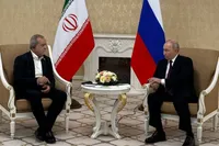 پزشکیان و پوتین در ترکمنستان باهم دیدار کردند | پوتین: بهترین آرزوها را ازطرف من به آیت‌الله مجتبی خامنه‌ای منتقل کنید + فیلم
