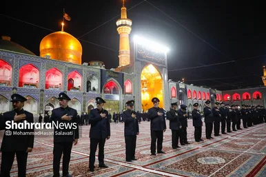 گزارش تصویری | آیین شام غریبان شهادت امام رضا(ع) در حرم رضوی