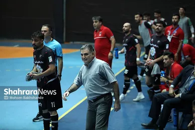 لیگ برتر فوتسال | مسابقه تیم بازرگانی دائم پناه مشهد و نگین تندیس قرچک