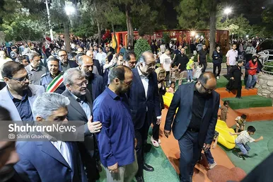 گزارش تصویری | پویا پارک، مدرن‌ترین زمین بازی کودکان کشور در مشهد افتتاح شد