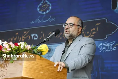 گزارش تصویری | آيين بهره‌برداری از ۳۵ دستگاه اتوبوس جديد در مشهد