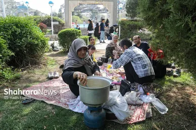 گزارش تصویری | سیزده بدر در مشهد