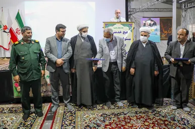  آیین تکریم و معارفه مدیرکل بنیاد شهید و امور ایثارگران خراسان رضوی