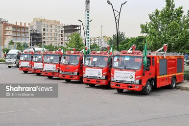 گزارش تصویری | واگذاری ۱۶ دستگاه ماشین‌آلات خدماتی شهری به شهرداری‌های خراسان رضوی