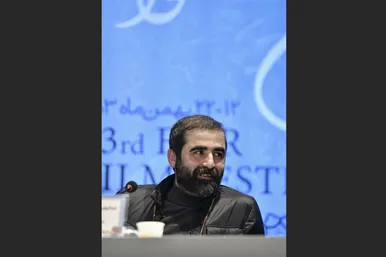 گزارش تصویری | فتوکال و نشست خبری فیلم «بازی را بکش» با محسن کیایی و هدی زین العابدین