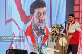رئیس جمعیت هلال&zwnj;احمر کشور: داوطلبان جوان هلال&zwnj;احمر به ۱۴۰ هزار زائر سالمند و توانخواه در مشهد خدمت&zwnj;رسانی کردند + فیلم