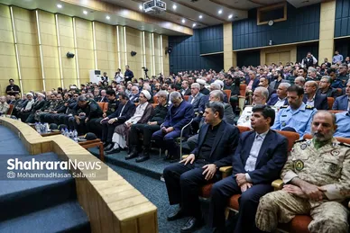 گزارش تصویری | مراسم تکریم و معارفه فرمانده ارشد انتظامی استان خراسان رضوی