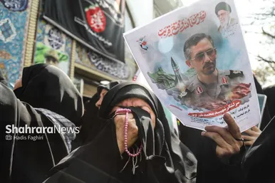 گزارش تصویری | مراسم تشییع و تدفین پیکر مطهر «سرلشکر شهید محمد شیرازی» - ۲