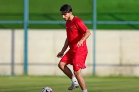 صادقی با پرسپولیس تمرین کرد