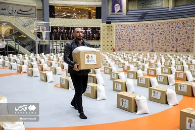 کمک مؤمنانه قهرمانان کشتی