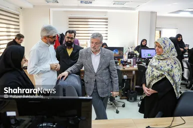 بازدید شهردار مشهدمقدس از موسسه شهرآرا