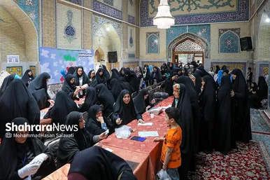 عکس‌هایی از مرحله دوم انتخابات چهاردهمین دوره ریاست‌جمهوری در مشهد (۳)