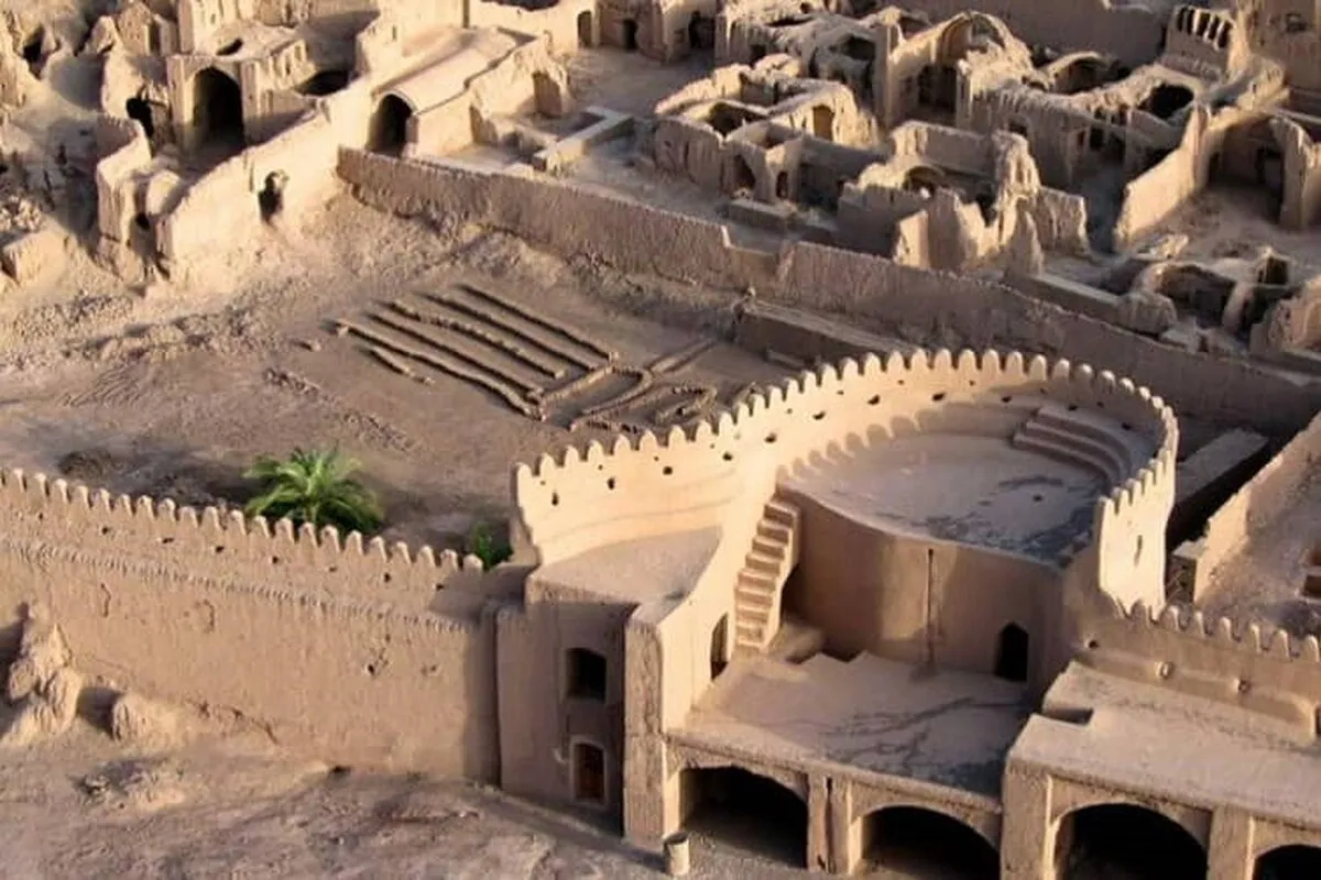 ویدئو| نمایی متفاوت از ارگ بم
