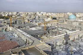 ویدئو | روند پیشرفت پروژه&zwnj; رواق زیرسطحی امام حسین (ع) در حرم مطهر امام رضا(ع)