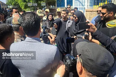 گزارش تصویری | زهرا بهروز آذر، نماینده رئیس جمهور به دوغارون رفت