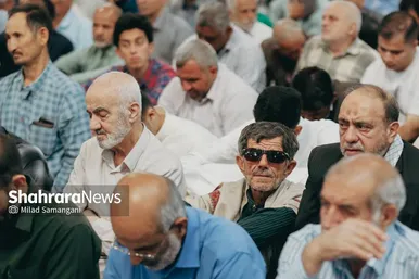 گزارش تصویری | اقامه نماز عید قربان در حرم رضوی (۱۶ خرداد ۱۴۰۴)