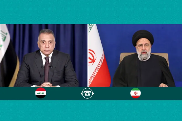 رئیسی در گفتگو با نخست وزیر عراق: مشکلات منطقه ناشی از زیاده‌خواهی‌های آمریکایی‌ها است