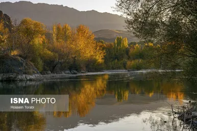 طبیعت پاییزی شهرستان سامان