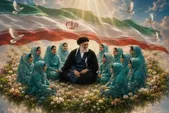 اجرای نمایش آئینی «زنگ آخر» در مشهد و روایت هنری از لحظات حساس شهادت فرشتگان میناب و رهبر شهید انقلاب