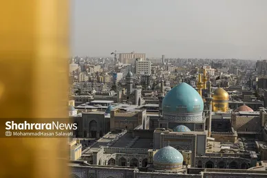 گزارش تصویری | عزاداری شهادت رهبر معظم انقلاب اسلامی، در حرم امام‌رضا(ع) - ۱