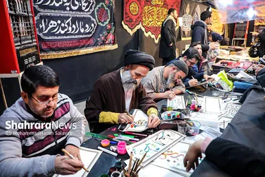 حال و هوای فاطمیه در خیابان‌های مشهد