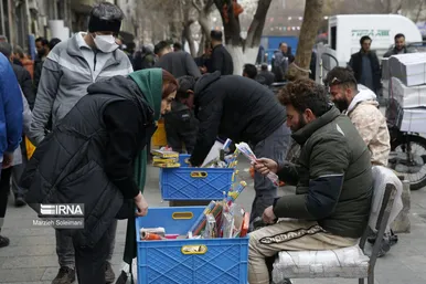 بازار تهران در آستانه سال نو