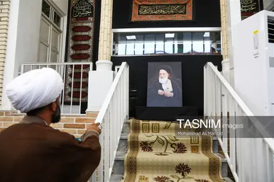 گزارش تصویری | مراسم وداع با پیکر آیت‌الله شبیری زنجانی