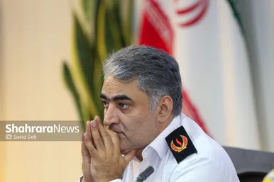 گزارش تصویری | نشست خبری سازمان آتش‌نشانی مشهد