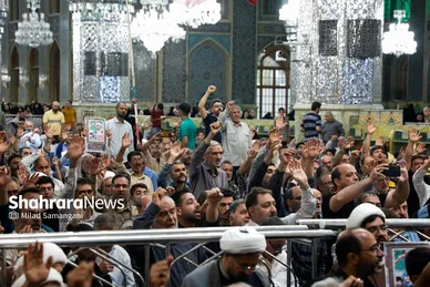 گزارش تصویری | تشییع پیکر شهدای حملات رژیم صهیونیستی در مشهد