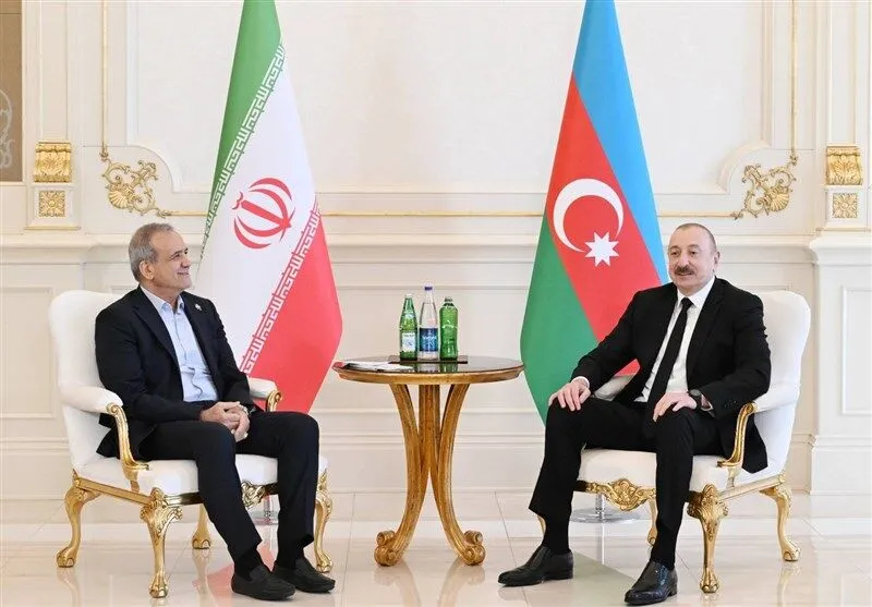 دیدار پزشکیان و علی اف