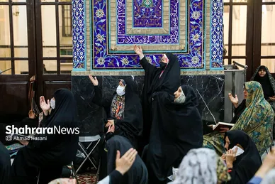 حال و هوای حرم مطهر رضوی در شب میلاد امام رضا(ع)