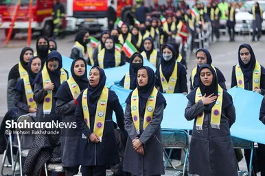 مانور زلزله و ایمنی در مشهد