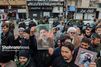 گزارش تصویری | تجمع مهاجران افغانستانی در محکومت جنایت آمریکا و رژیم صهیونیستی مقابل دفتر سازمان ملل در مشهد